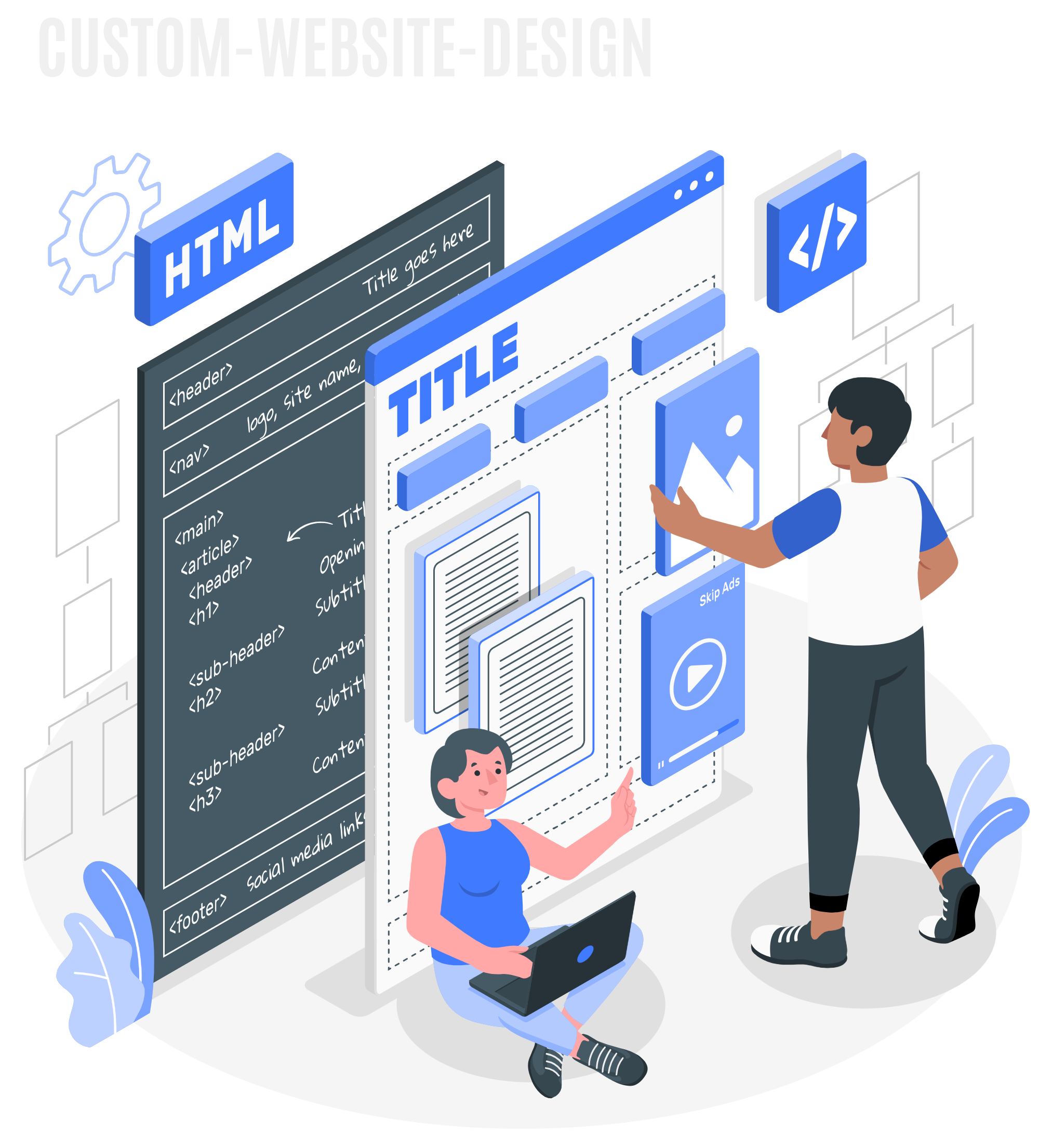Custom Website Design - PentaPlus Digital Marketing